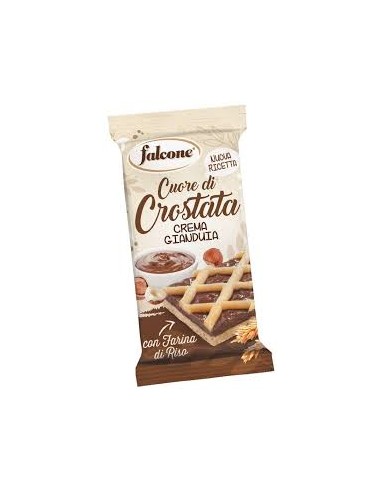 FALCONE CROSTATA TRANCIO RISO E GIANDUIA g 60x44 pz