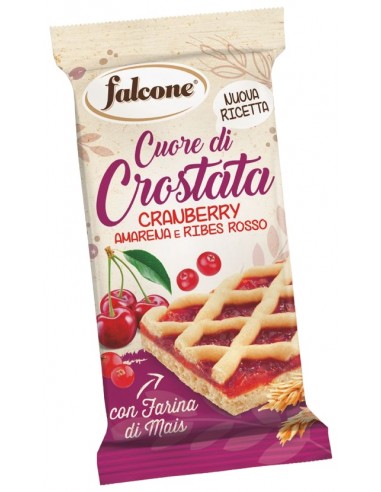 FALCONE CROSTATA TRANCIO MAIS E FRUTTI ROSSI g 60x44 pz