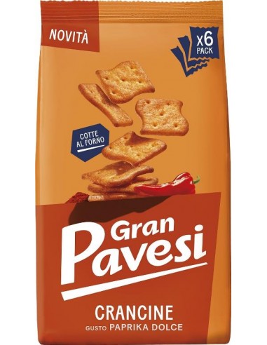 CRANCINE PAPRIKA DOLCE GRAN PAVESI  g 180x6 pz