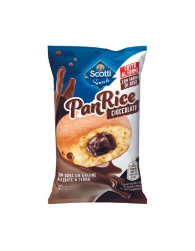 RISO SCOTTI PAN RICE CON CIOCCOLATO g 42x6 pz